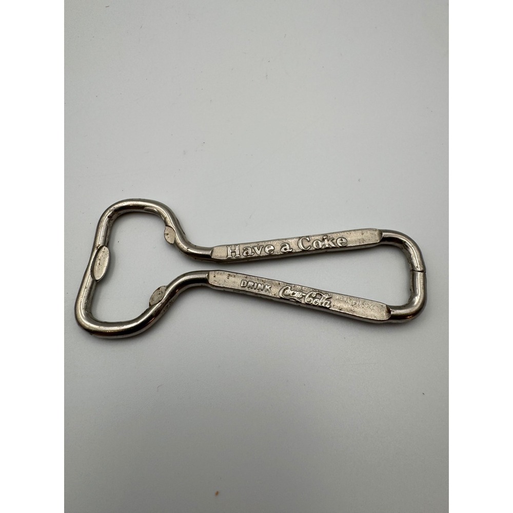 Vintage Coca-Cola Metal Bottle Opener Have a Coke Drink Coca-Cola Silver Tone‎